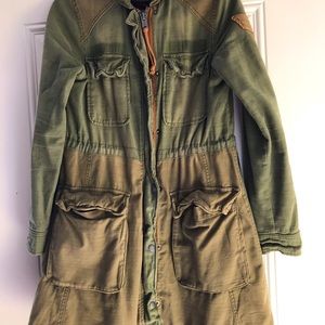 This is a Free People  small/petite military coat I bought a Nordstrom brand new